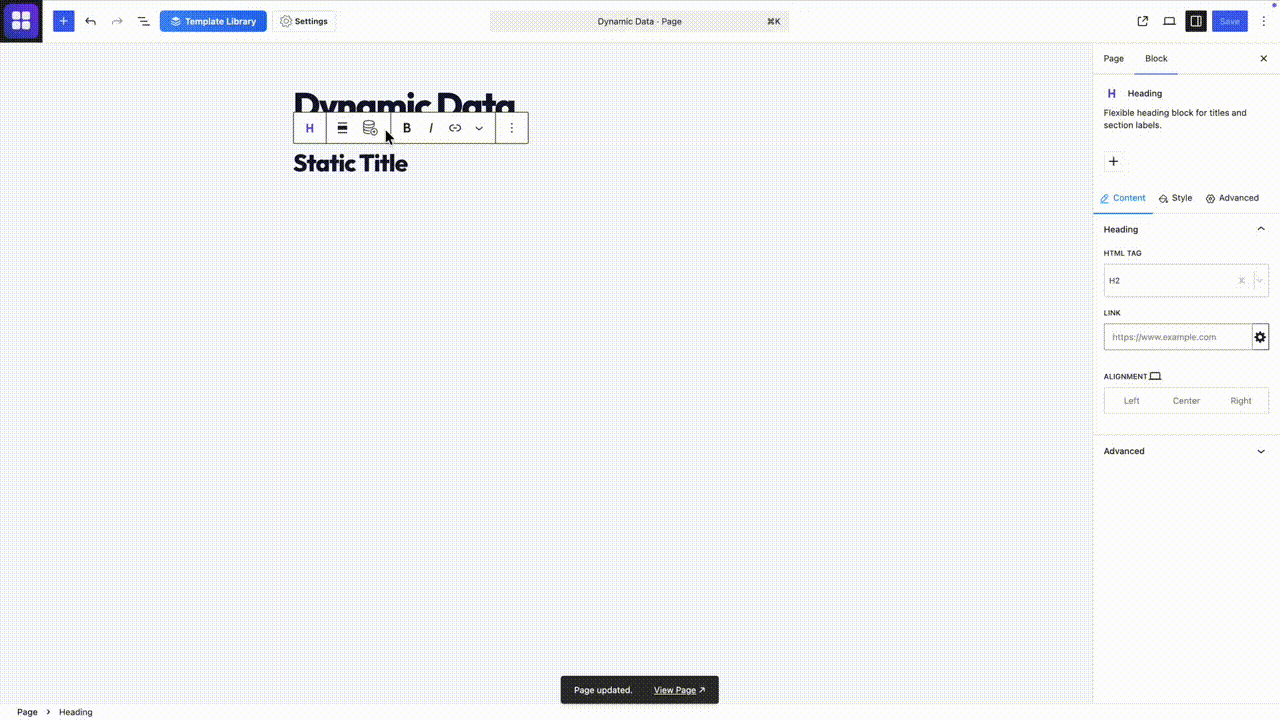 Dynamic Data Mapping UI